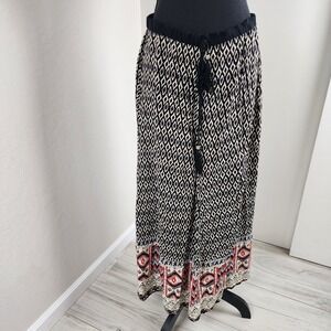 Angie Maxi Skirt Women Small Boho Cottagecore Whimsigoth Hippie Praire Flowy